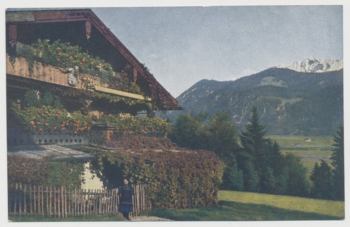 Postcard beautiful old - beautiful,