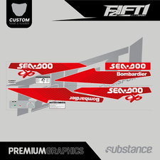 seadoo SP Sea Doo Bombardier jet ski jetski Decal Kit Stickers Graphics Wrap 92