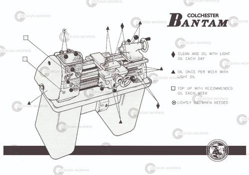Colchester bantam lathe - bantam,