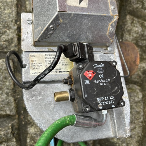 Bentone boiler burner model - burner,