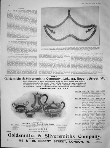 Original old antique print - original,