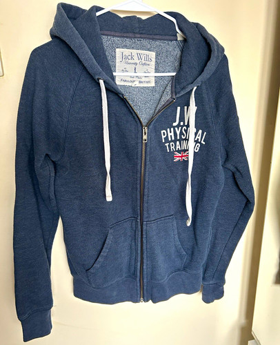 Jack wills blue logo - jack, hooded
