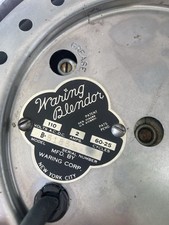 Waring blender,  a very rare 1937 model in perfect working order. 110 Volts. 
