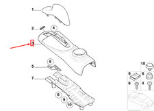 MINI COOPER R50, R53 Center