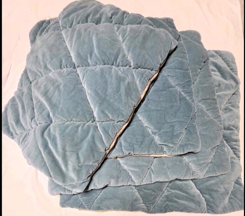 Pottery barn steel - blue, grey