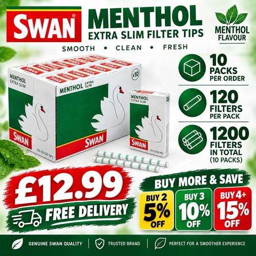 Swan menthol extra - menthol, slim