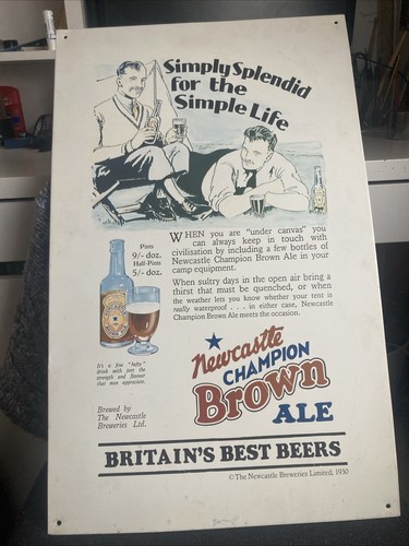Champion brown ale vintage - brown,