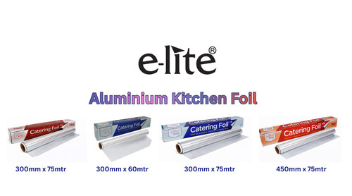 Aluminium kitchen foil roll - aluminium,