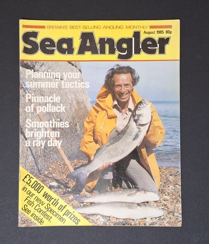 Sea angler magazine vintage - magazine,