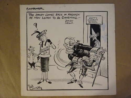 Original bob connolly cartoon - original,