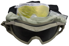 Virtus Revision Wolf Spider Goggles Ballistic DLX Tan 3 x Lenses Army Airsoft