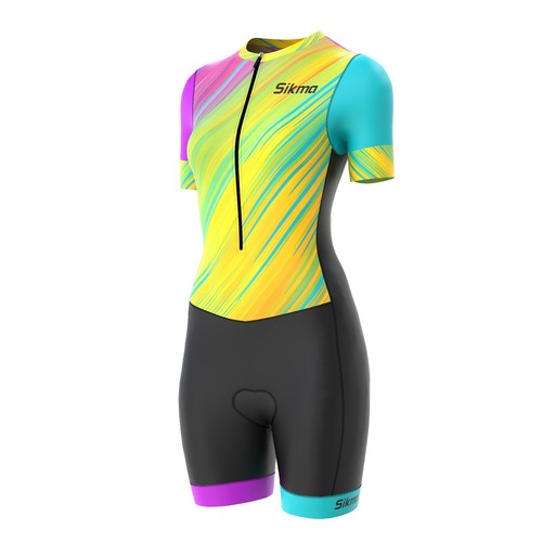 Women tri suit cycling - suit, skin
