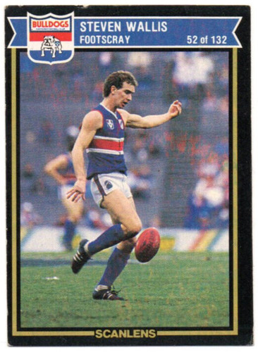 1987 afl vfl scanlens football - vfl,
