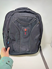 Wenger Carbon 17" Laptop Backpack 30L Travel Business School Bag  Padded, Black