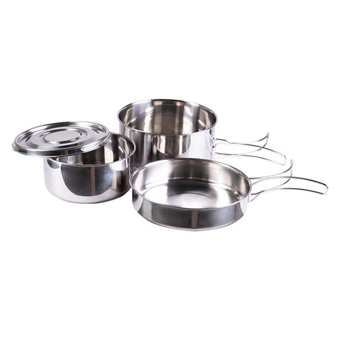 Mil tec saucepan set fire - set,