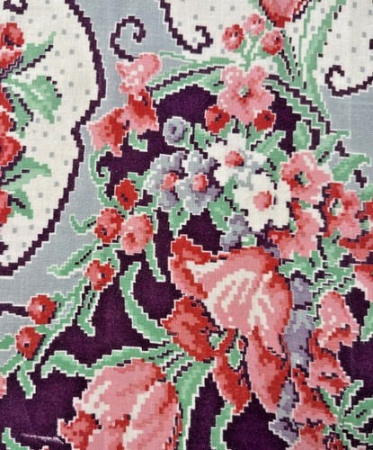 1930 1940s feedsack fabric - 1930-1940s,