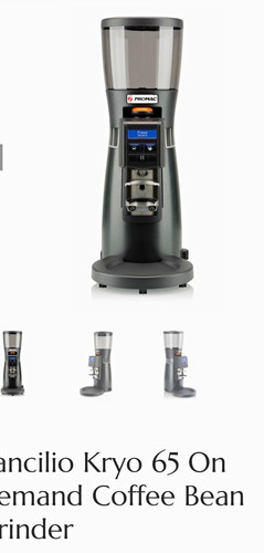 Rancilio kryo demand - rancilio, on