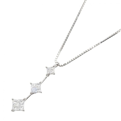 Jewelry diamond necklace pt900 - jewelry,
