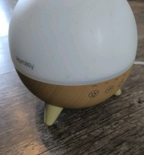 Homasy Night Light Essential Oil Diffuser - 420ml - LED - Soft Mist - Time Mode