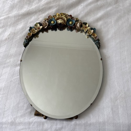 Vintage large barbola - large, mirror