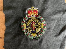 Ambulance Crest & NHS Logo - Recovered From Old Uniform (set #1)