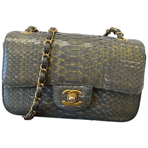 Chanel women python classic - women's,