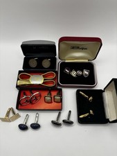 Bulk 1935 Sixpence Coin Cufflinks And Others