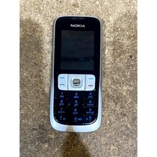 Nokia 2630 Keypad Mobile Phone Black & Silver Bluetooth 1.8" Display 11MB 700mAh