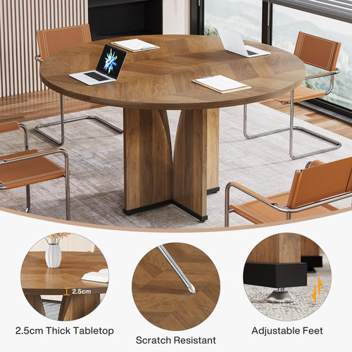 100 round conference table - round,