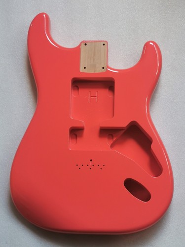 S-Style hardtail guitar body