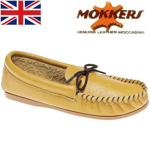 Mens mokkers soft leather - mens,
