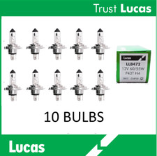 10 LUCAS H4 LLB472 Halogen Headlights 12V 