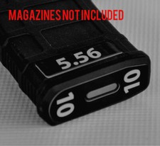 5.56 MAG STICKERS fits MAGPUL
