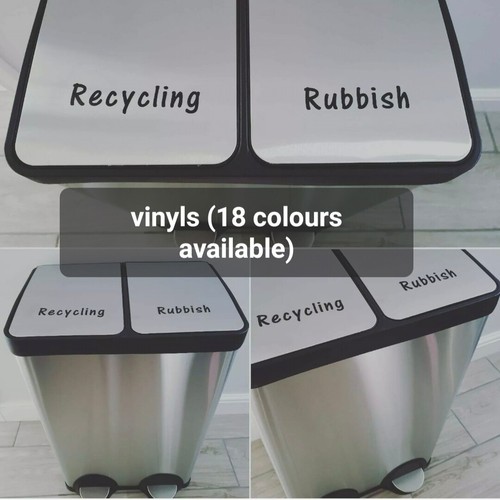 Recycling rubbish kitchen - recycling,