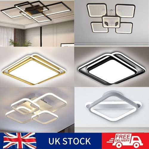 Modern square ceiling lights - ceiling,