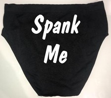 Fetish Underwear Panties Knickers Yes Daddy Spank Me Your Slogan Gift