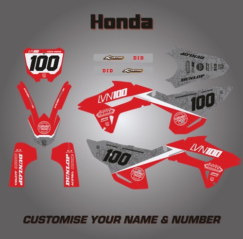 Custom honda graphics - honda, cr