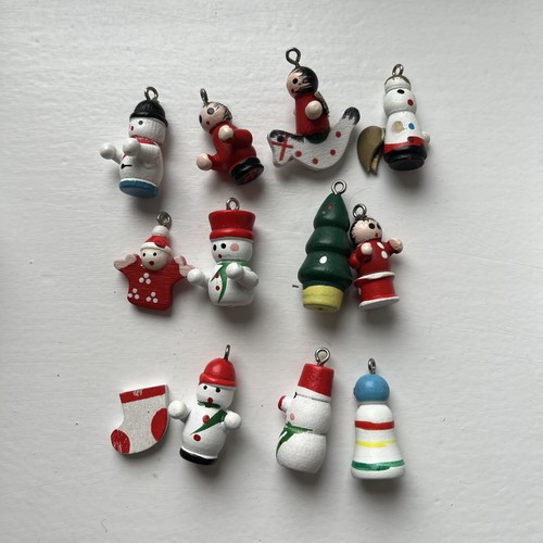 Mini wooden christmas - 12,