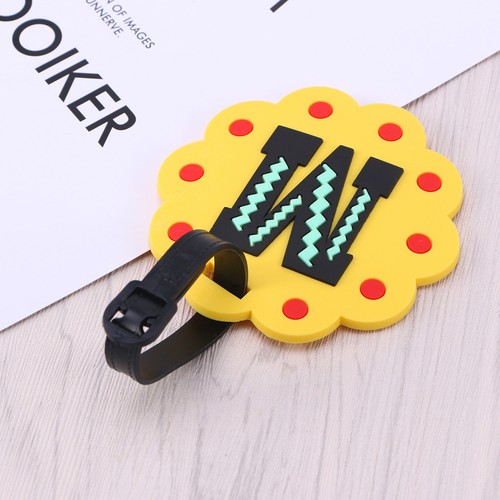 1pcs orange silicone luggage - silicone,