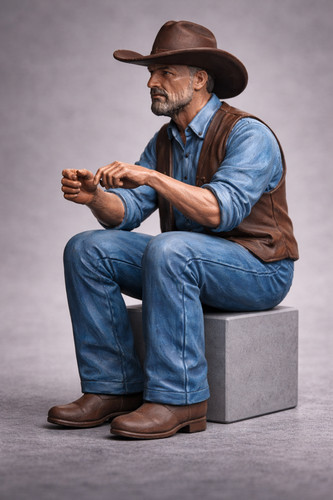 Truck farm driver figure - c1,