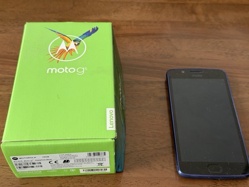 Motorola moto blue - moto, g5