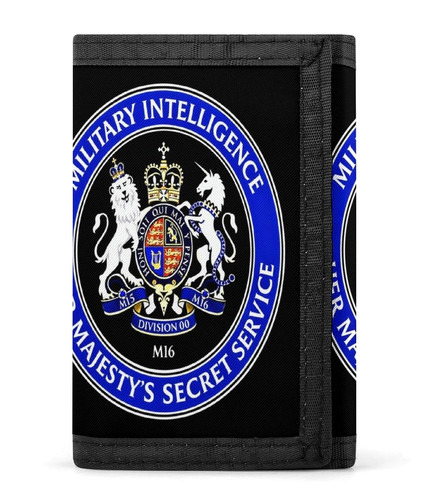 James bond mi6 wallet 007 - james,