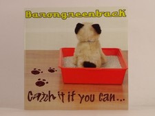 BARON GREENBACK CATCH IT IF YOU CAN (557) 12 Track Promo CD Album including Pict