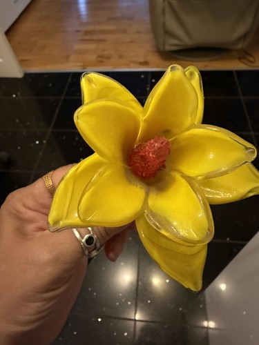 Yelllw daffodil murano - 1,