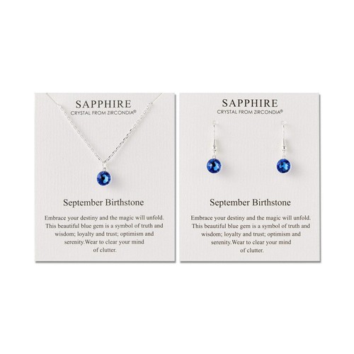 September - , (sapphire)