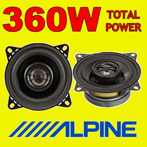 Alpine 360w total 2way 10cm - total, 10cm/4"