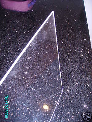 Thin plastic perspex - thin,