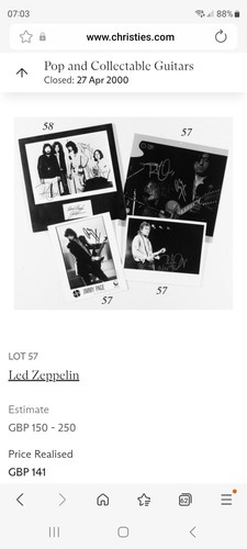 Led zeppelin signed - led,