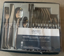 La Redoute Laguiole Heritage 24 Piece Cutlery Set Stainless Steel New Boxed