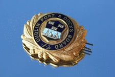 FINE GILT BRONZE DUBLIN PORT &